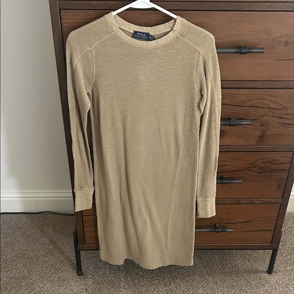 Ralph Lauren Beige Knit Dress